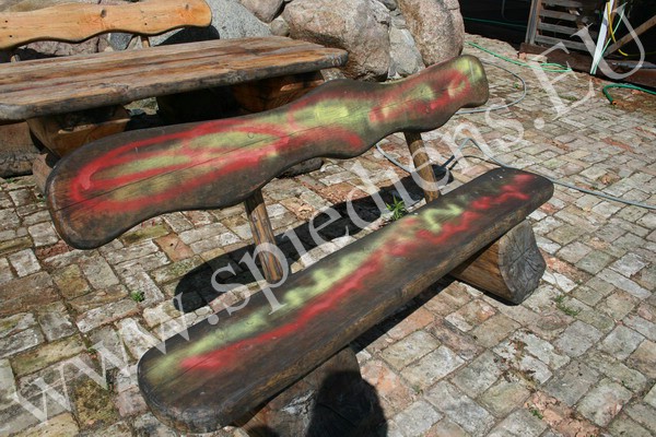 Before graffiti removal - urban wall